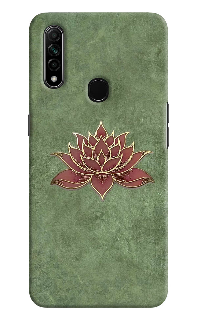 Lotus Grace Oppo A31 Hard Case Back Cover by Casekaro