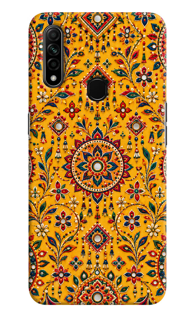 Sunlit Aura Oppo A31 Hard Case Back Cover by Casekaro