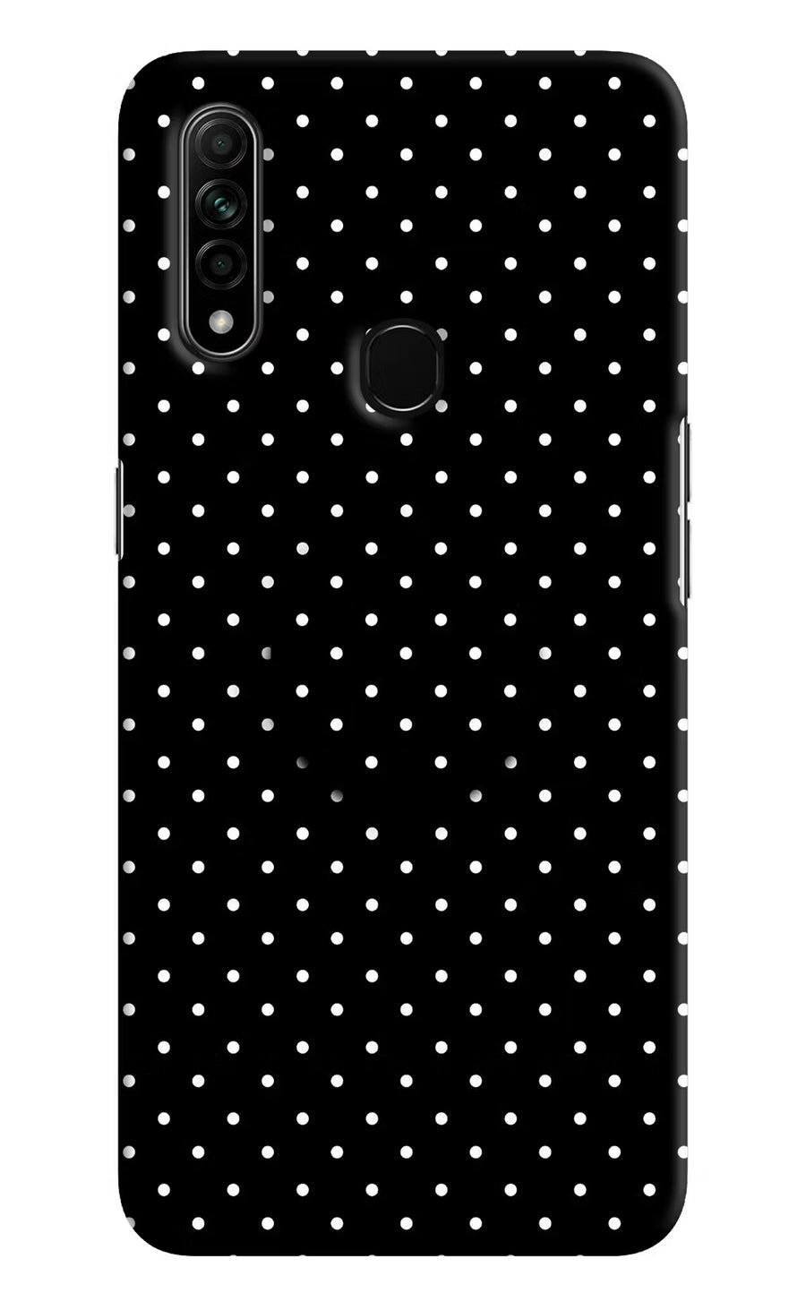 White Dots Oppo A31 Pop Case, Hard case