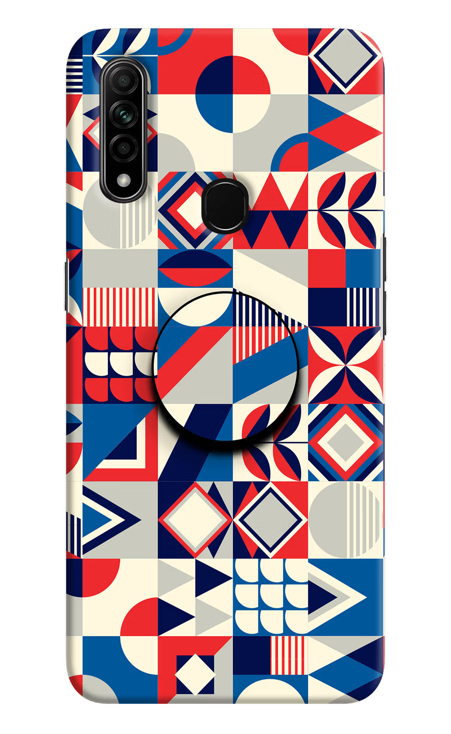 Colorful Pattern Oppo A31 Pop Case, Hard case