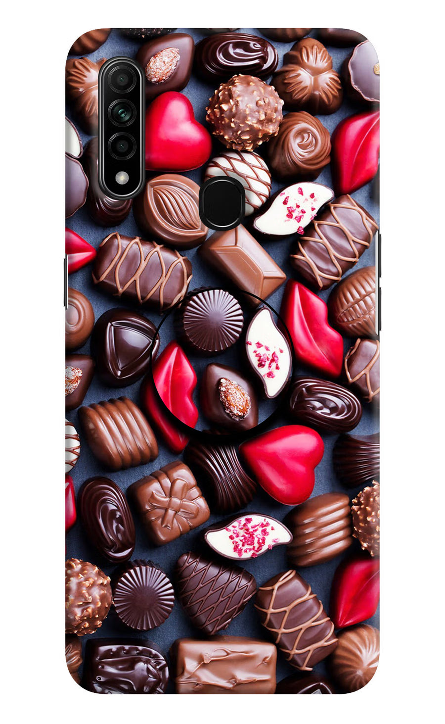 Chocolates Oppo A31 Pop Case, Hard case