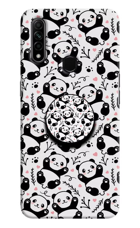 Cute Panda Oppo A31 Pop Case by Casekaro
