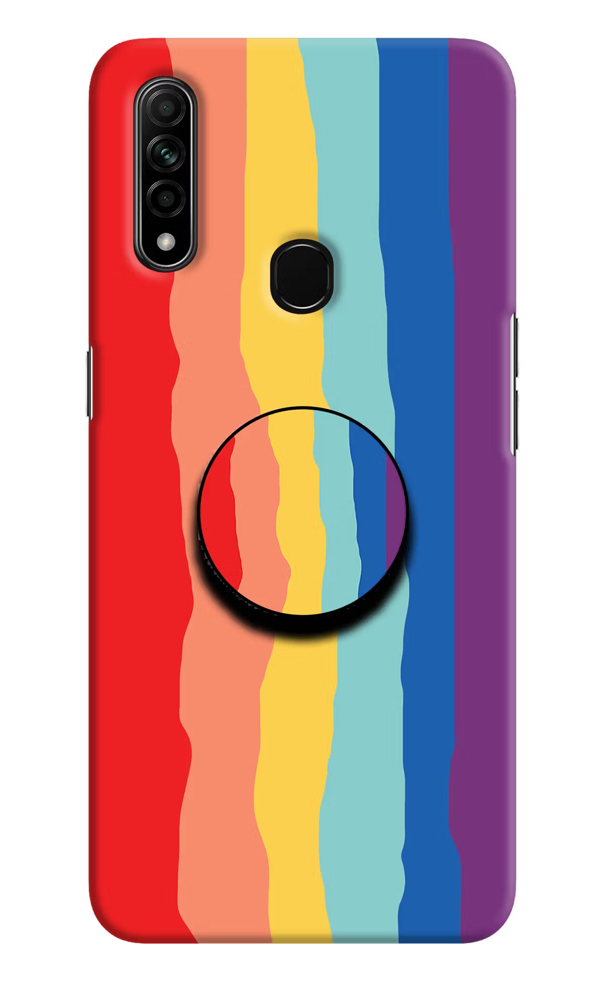 Rainbow Oppo A31 Pop Case by Casekaro