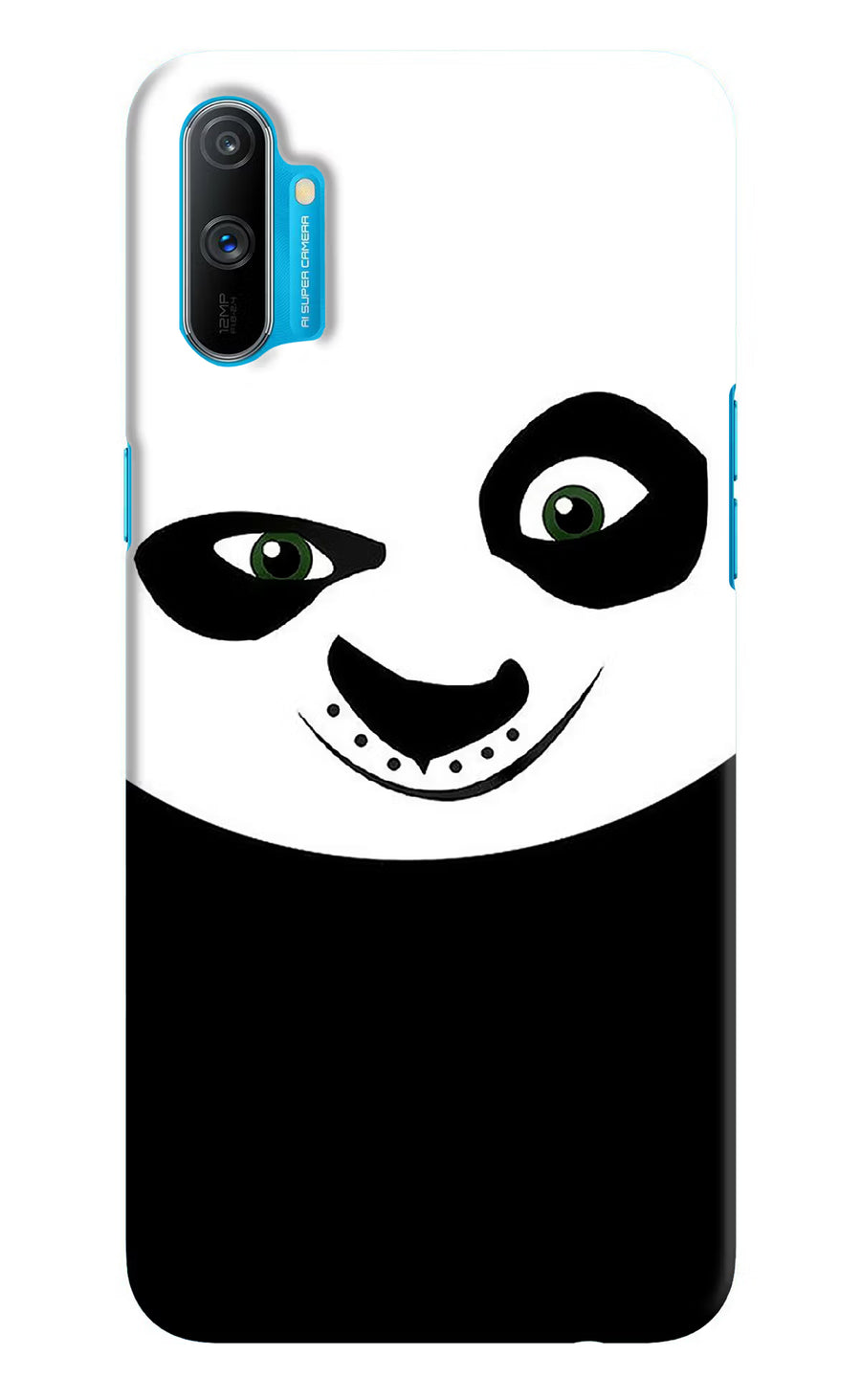 Panda Realme C3 Back Cover, Hard case
