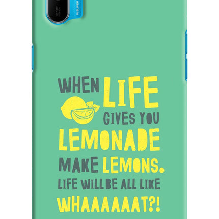 Quote Realme C3 Hard Case Back Cover by Casekaro