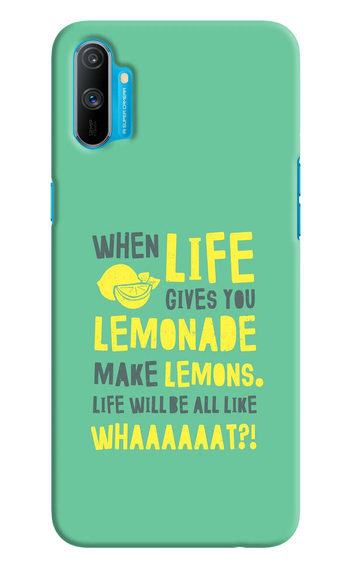 Quote Realme C3 Hard Case Back Cover by Casekaro