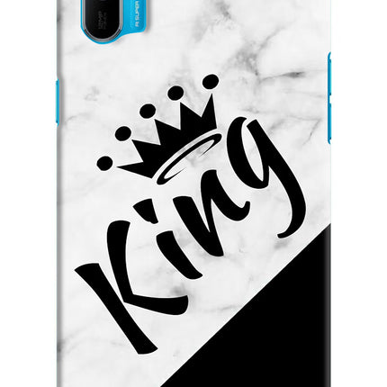 King Realme C3 Hard Case Back Cover by Casekaro