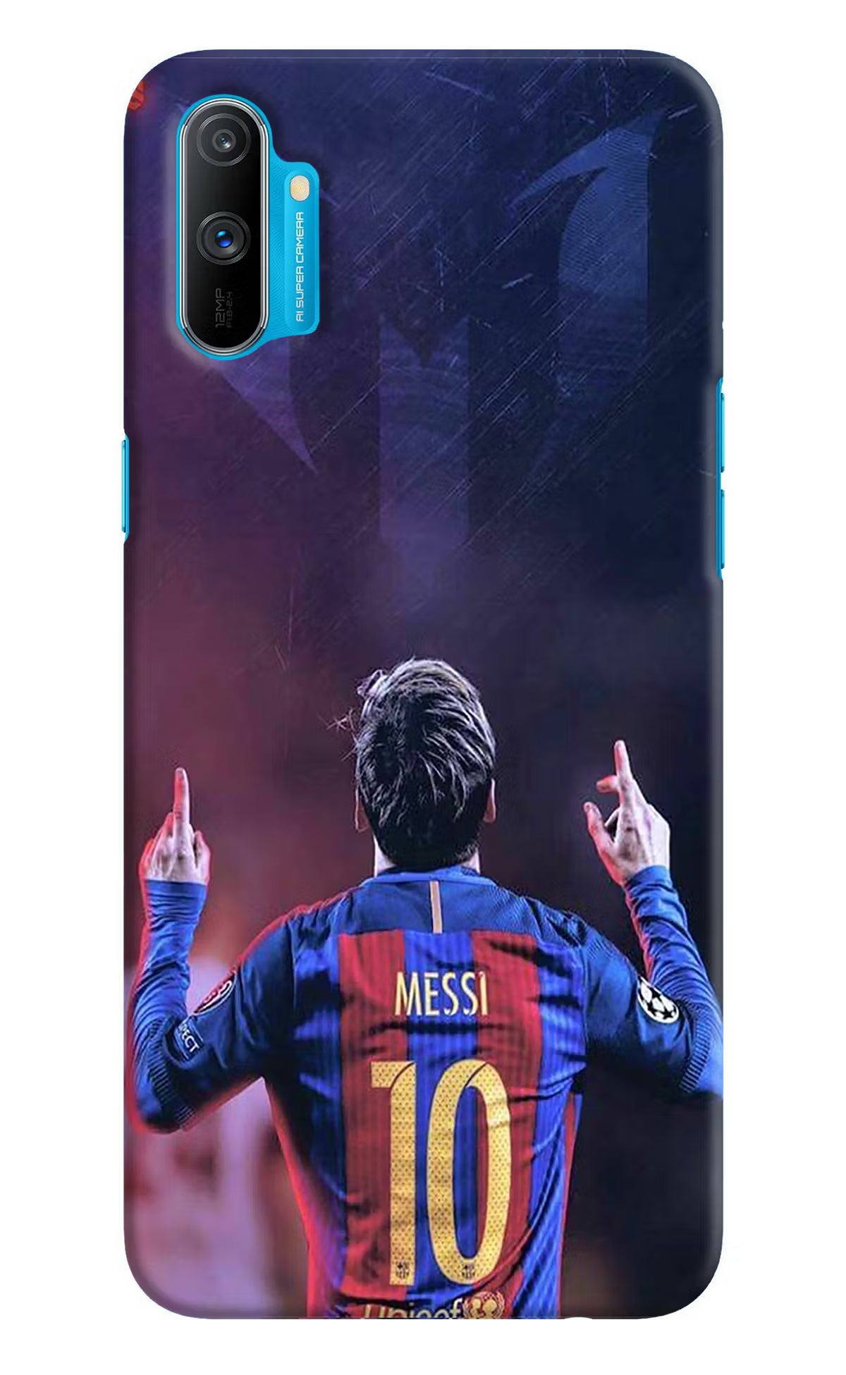 Messi Realme C3 Hard Case Back Cover by Casekaro