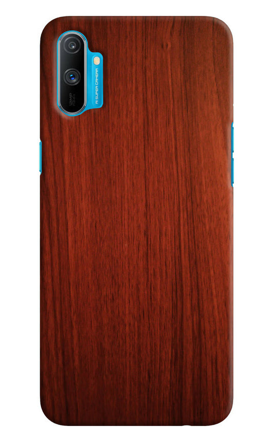 Wooden Plain Pattern Realme C3 Hard Case Back Cover by Casekaro
