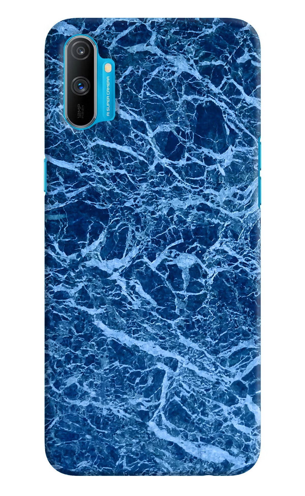 Blue Marble Realme C3 Hard Case Back Cover by Casekaro