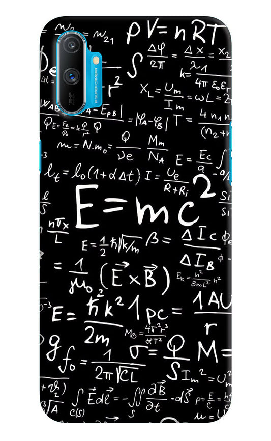Physics Formula Realme C3 Hard Case Back Cover by Casekaro