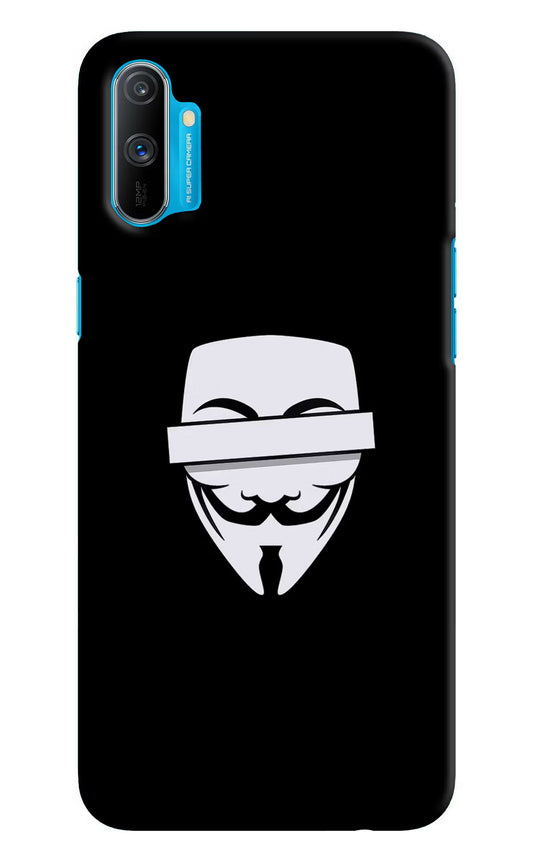Anonymous Face Realme C3 Hard Case Back Cover by Casekaro
