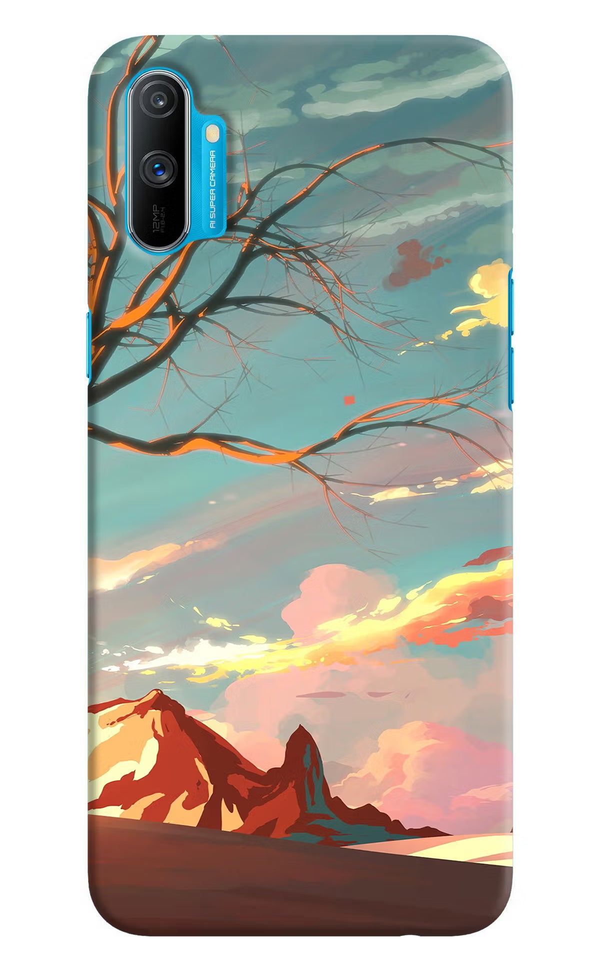 Scenery Realme C3 Hard Case Back Cover by Casekaro