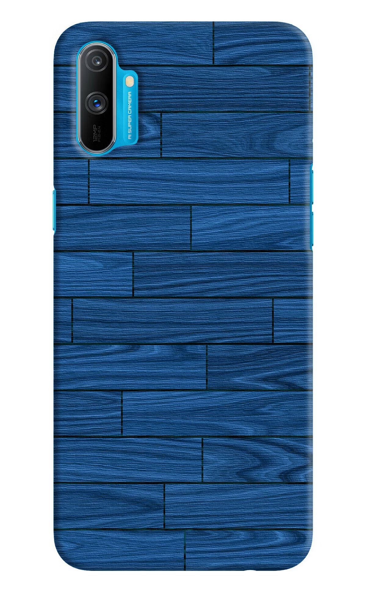 Wooden Texture Realme C3 Hard Case Back Cover by Casekaro