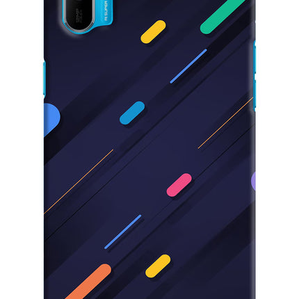Abstract Design Realme C3 Hard Case Back Cover by Casekaro