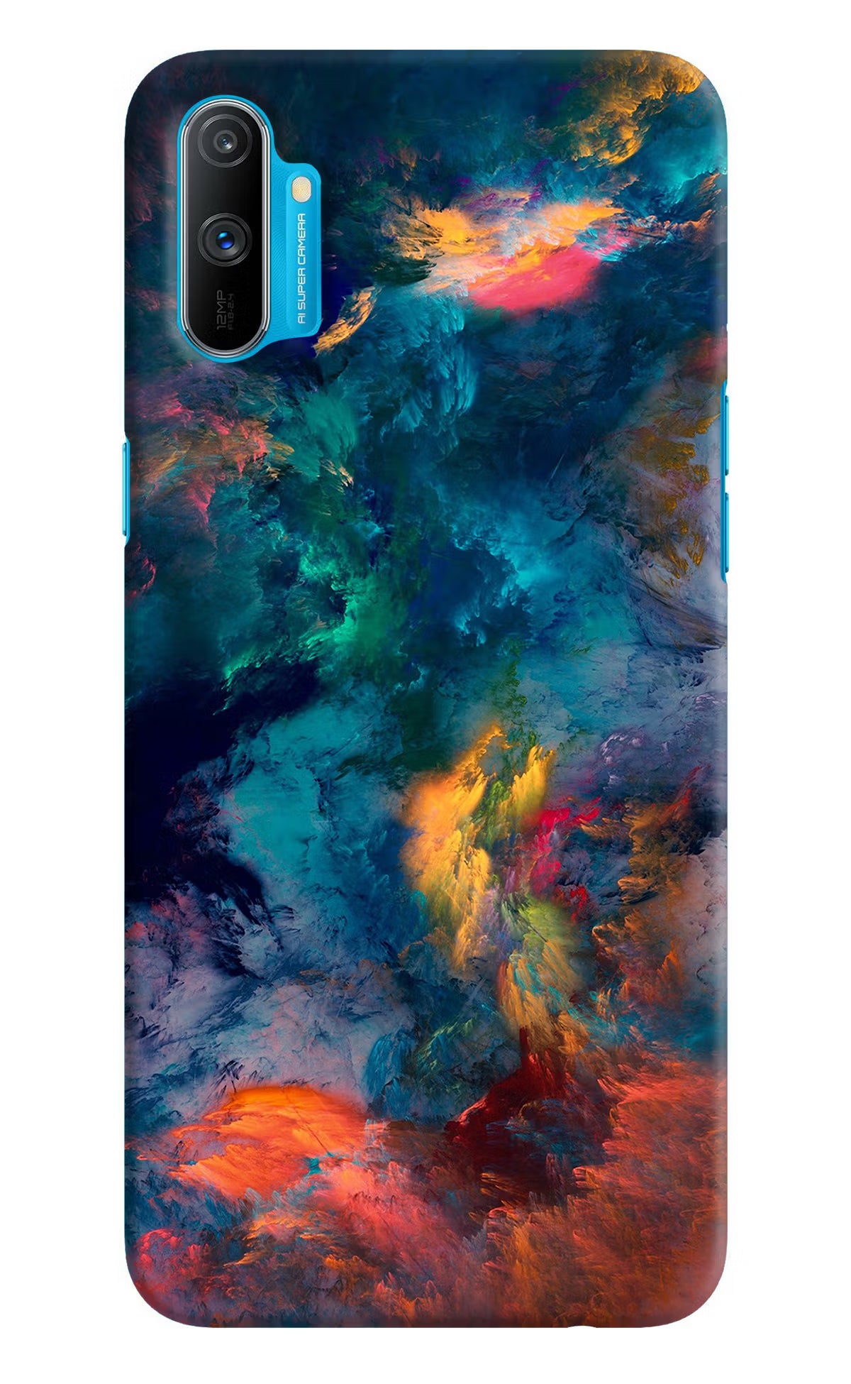 Artwork Paint Realme C3 Hard Case Back Cover by Casekaro