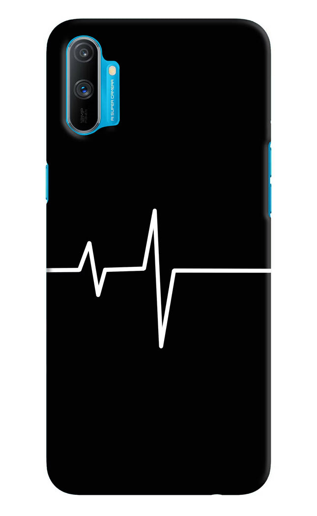 Heart Beats Realme C3 Hard Case Back Cover by Casekaro