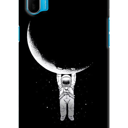 Moon Space Realme C3 Hard Case Back Cover by Casekaro