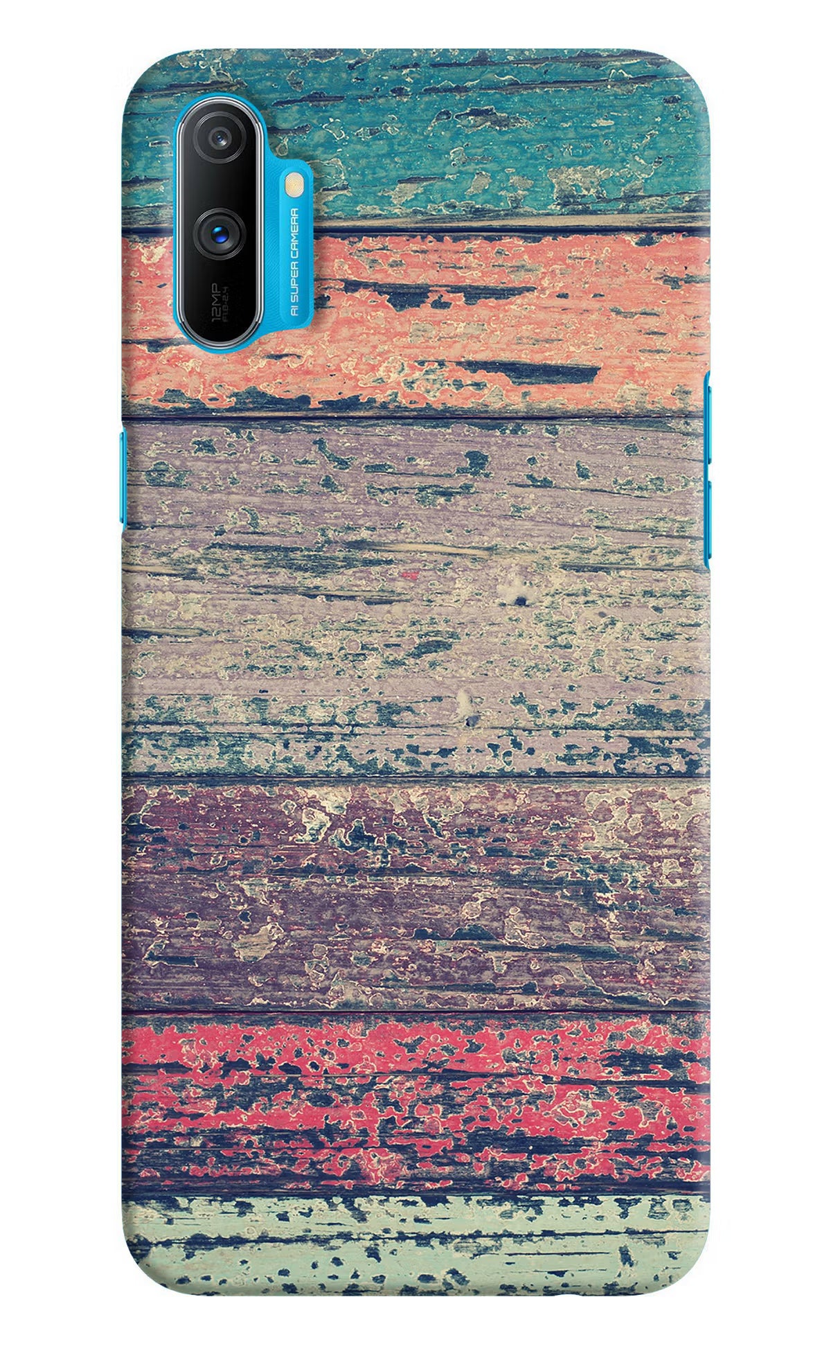 Colourful Wall Realme C3 Hard Case Back Cover by Casekaro