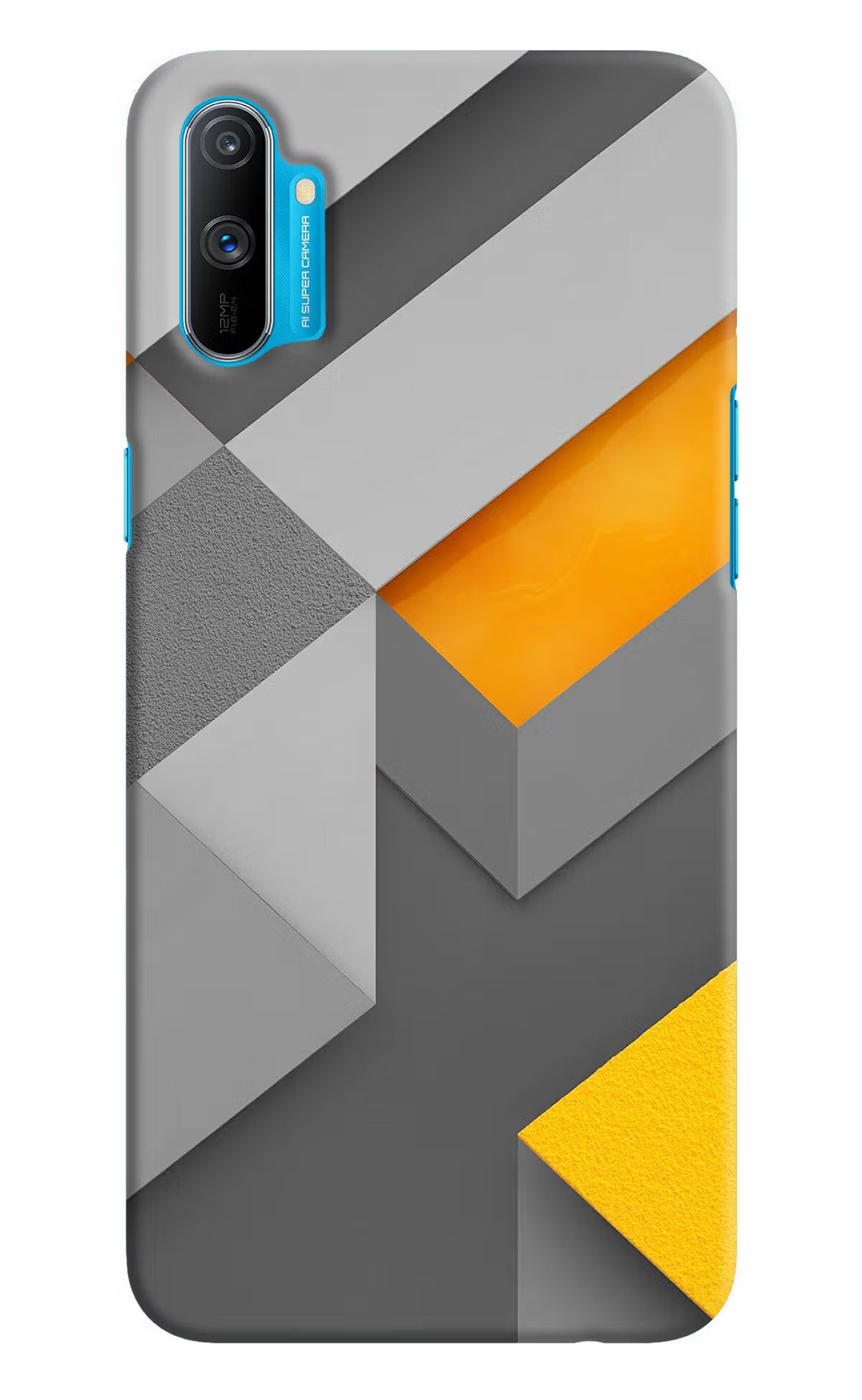 Abstract Realme C3 Hard Case Back Cover by Casekaro