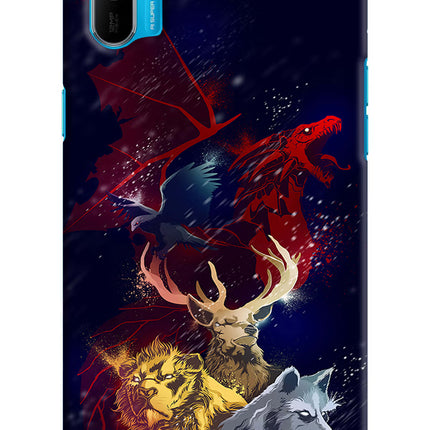 Game Of Thrones Realme C3 Hard Case Back Cover by Casekaro