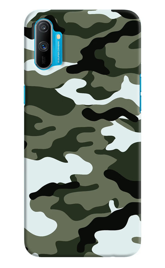 Camouflage Realme C3 Hard Case Back Cover by Casekaro