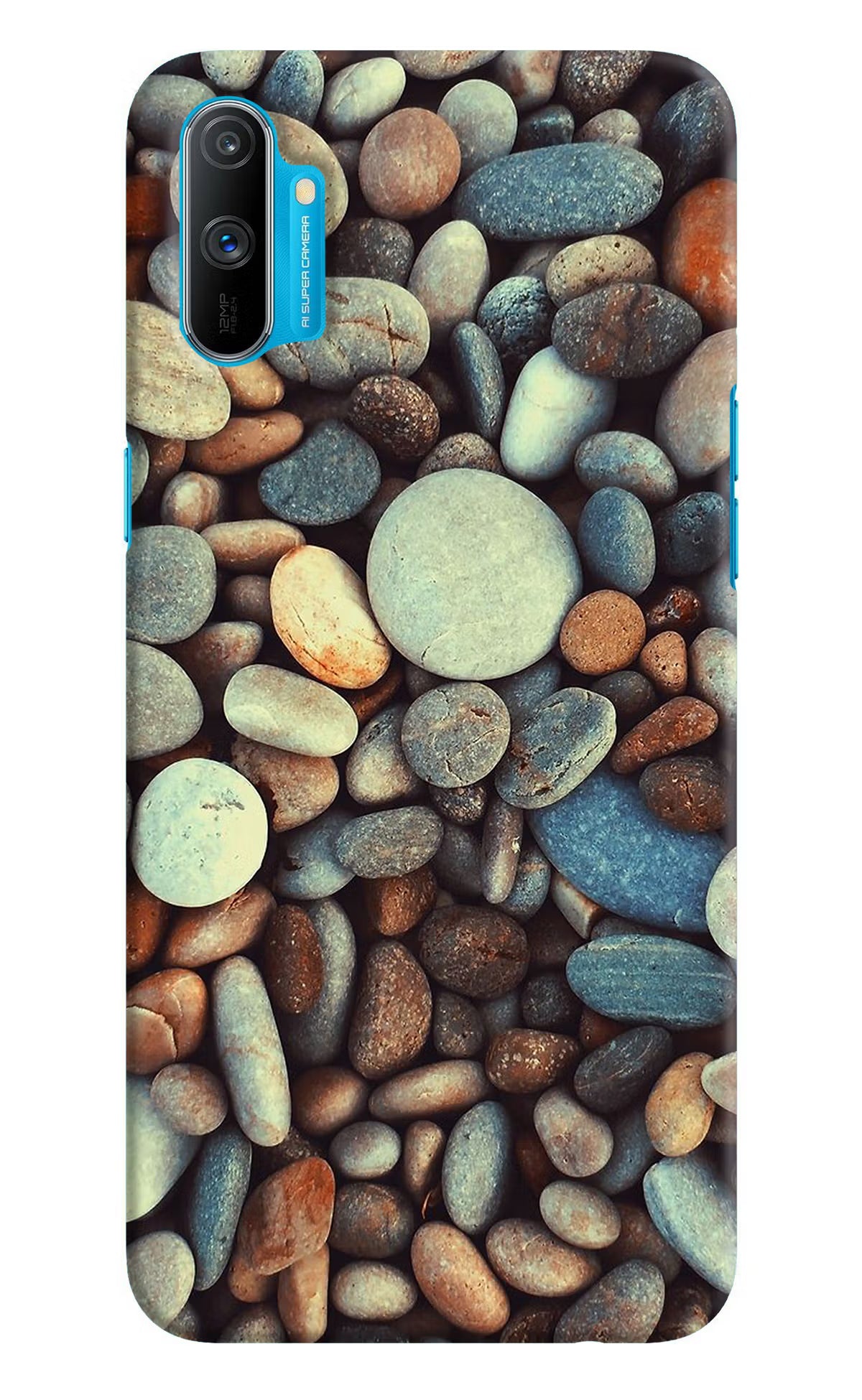 Pebble Realme C3 Hard Case Back Cover by Casekaro