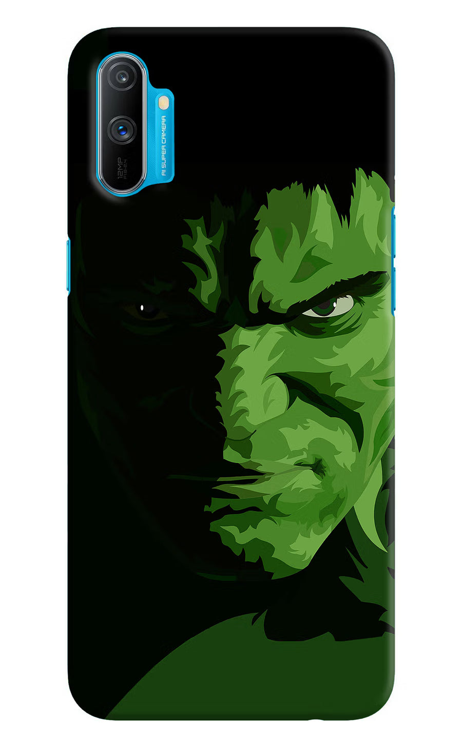 HULK Realme C3 Back Cover, Hard case
