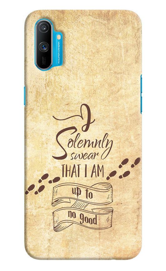 I Solemnly swear that i up to no good Realme C3 Hard Case Back Cover by Casekaro