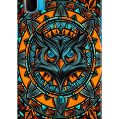 Angry Owl Art Realme C3 Hard Case Back Cover by Casekaro