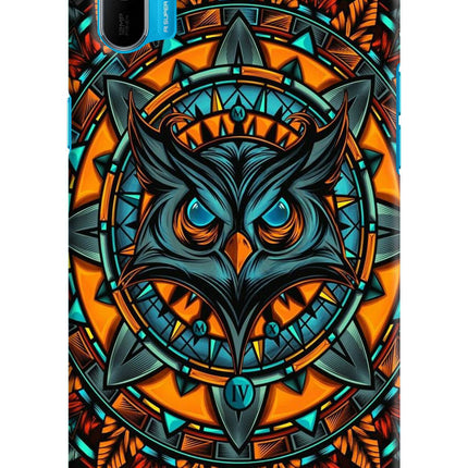 Angry Owl Art Realme C3 Hard Case Back Cover by Casekaro