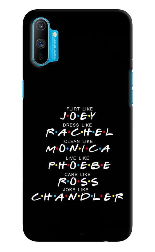 FRIENDS Character Realme C3 Hard Case Back Cover by Casekaro