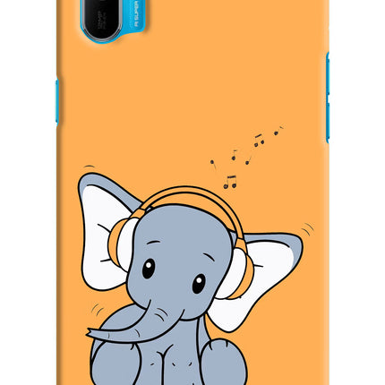 High On Music Realme C3 Hard Case Back Cover by Casekaro