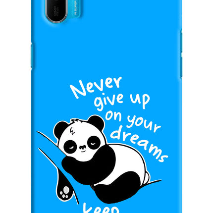 Keep Sleeping Realme C3 Hard Case Back Cover by Casekaro