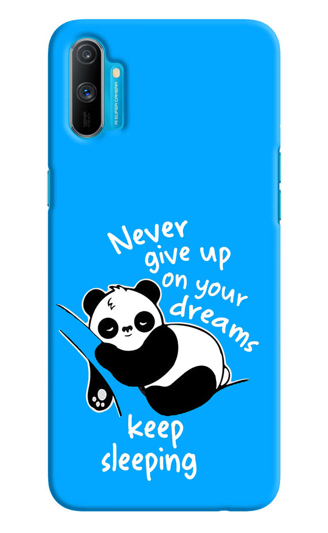 Keep Sleeping Realme C3 Hard Case Back Cover by Casekaro