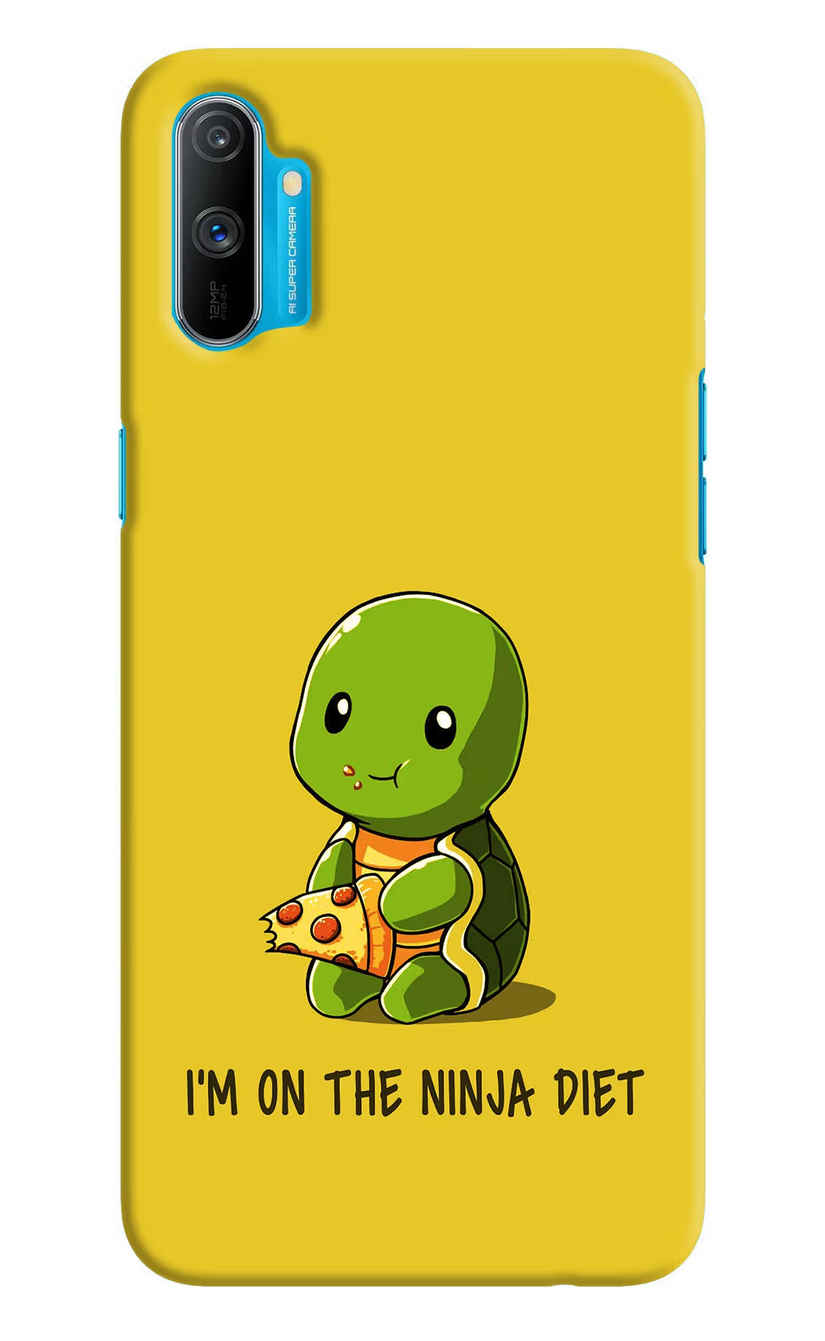 I'm on Ninja Diet Realme C3 Hard Case Back Cover by Casekaro