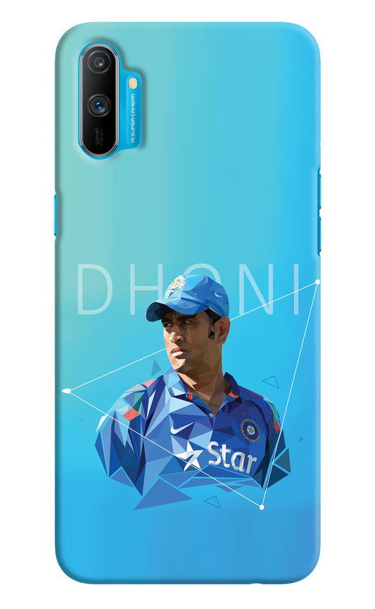 Dhoni Artwork Realme C3 Hard Case Back Cover by Casekaro