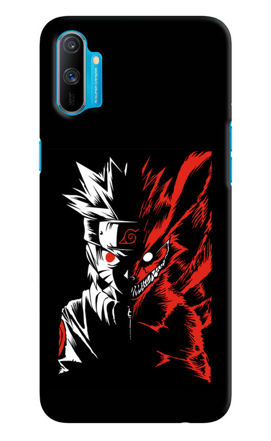 Naruto Two Face Realme C3 Hard Case Back Cover by Casekaro