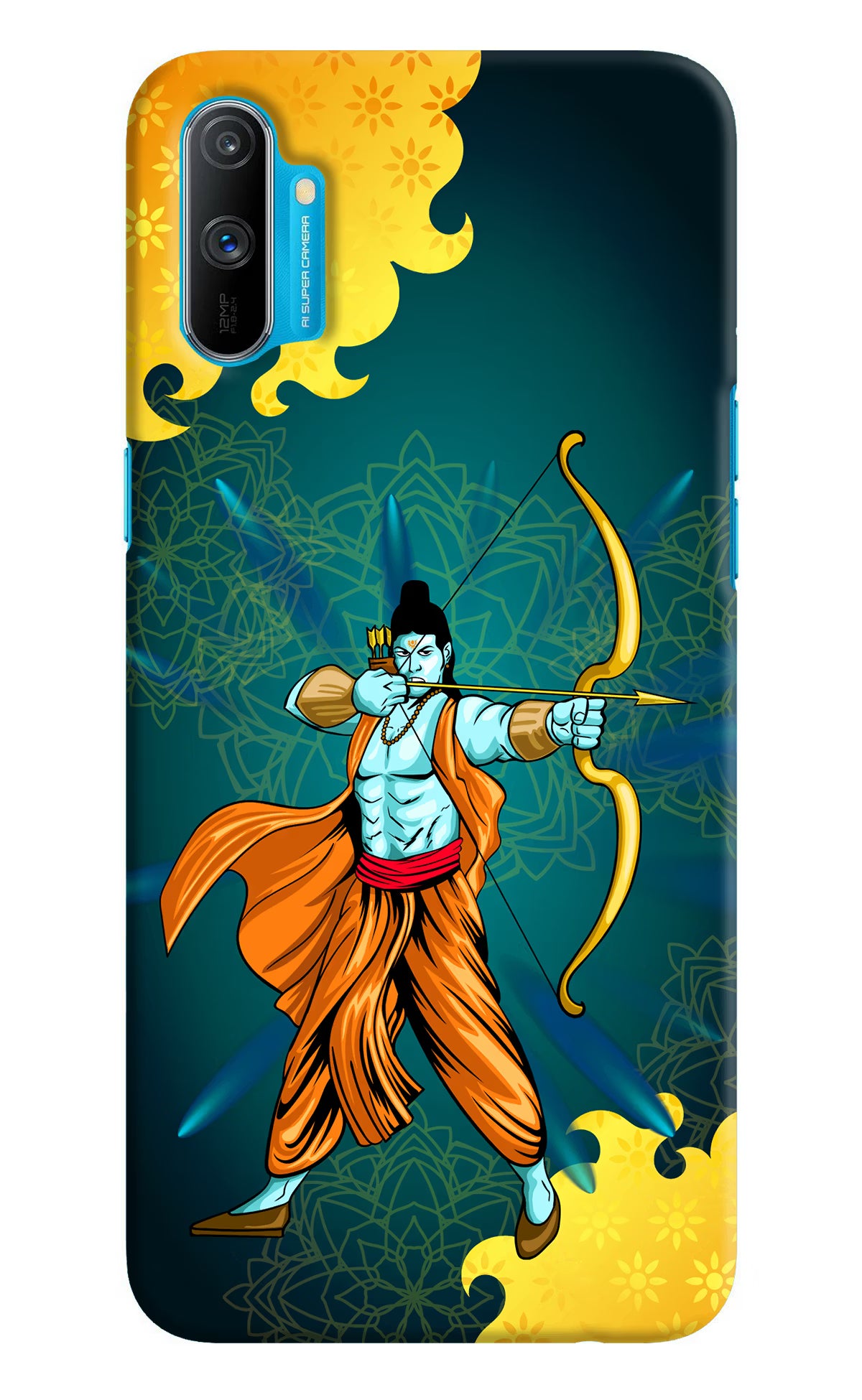 Lord Ram - 6 Realme C3 Hard Case Back Cover by Casekaro