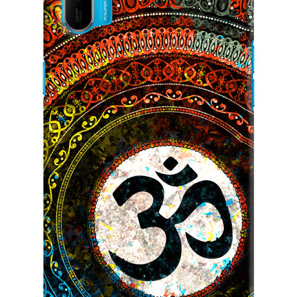 Om Cultural Realme C3 Hard Case Back Cover by Casekaro