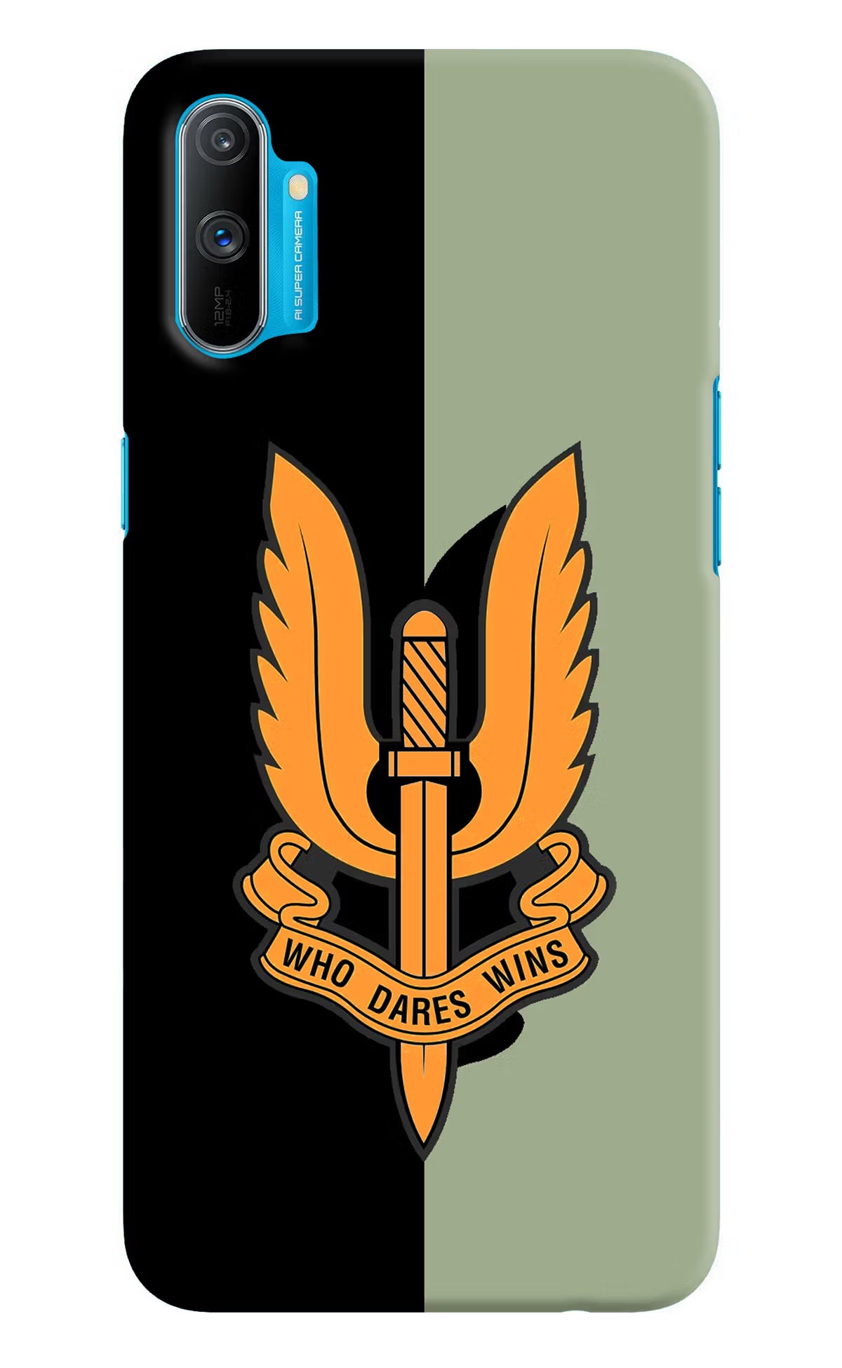 Balidan Logo Realme C3 Hard Case Back Cover by Casekaro