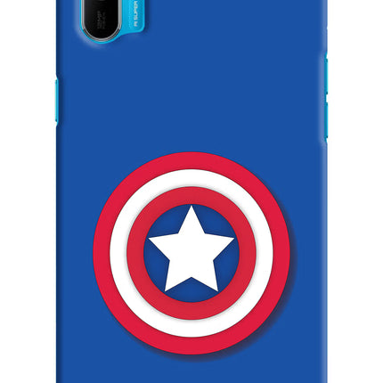 Shield Realme C3 Hard Case Back Cover by Casekaro