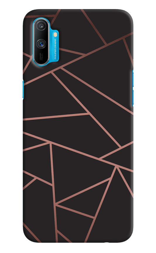 Geometric Pattern Realme C3 Hard Case Back Cover by Casekaro