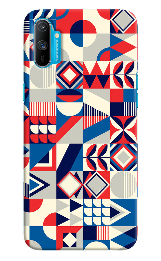 Colorful Pattern Realme C3 Hard Case Back Cover by Casekaro