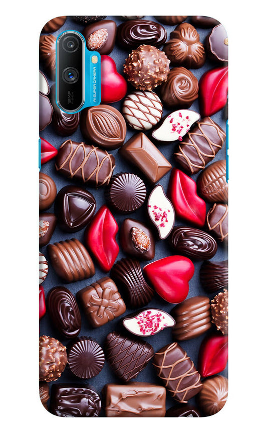 Chocolates Realme C3 Hard Case Back Cover by Casekaro