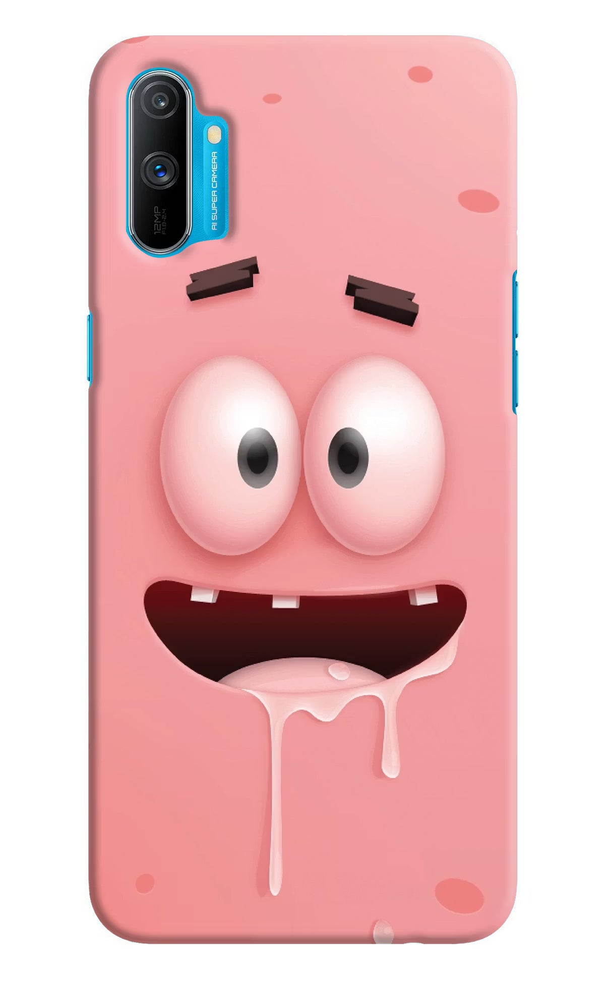 Sponge 2 Realme C3 Hard Case Back Cover by Casekaro