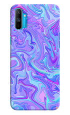 Glitter Realme C3 Hard Case Back Cover by Casekaro