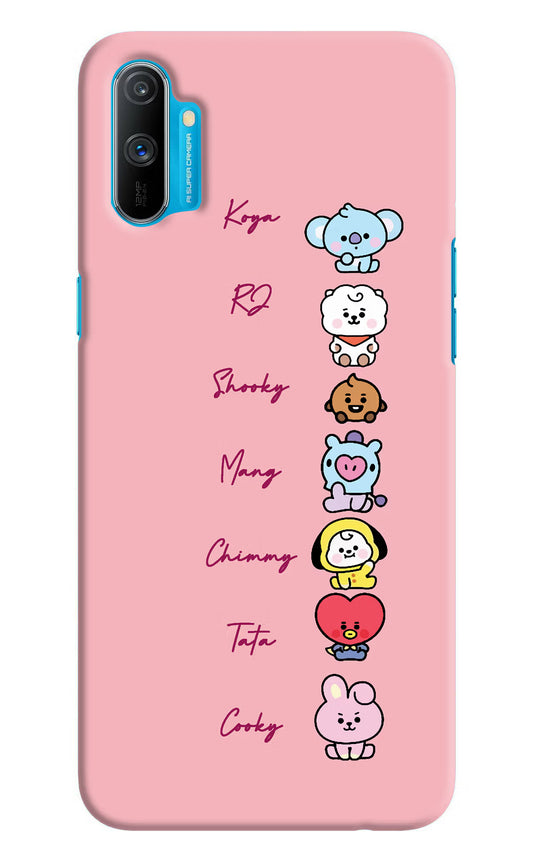 BTS names Realme C3 Hard Case Back Cover by Casekaro