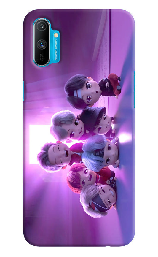 BTS Chibi Realme C3 Hard Case Back Cover by Casekaro