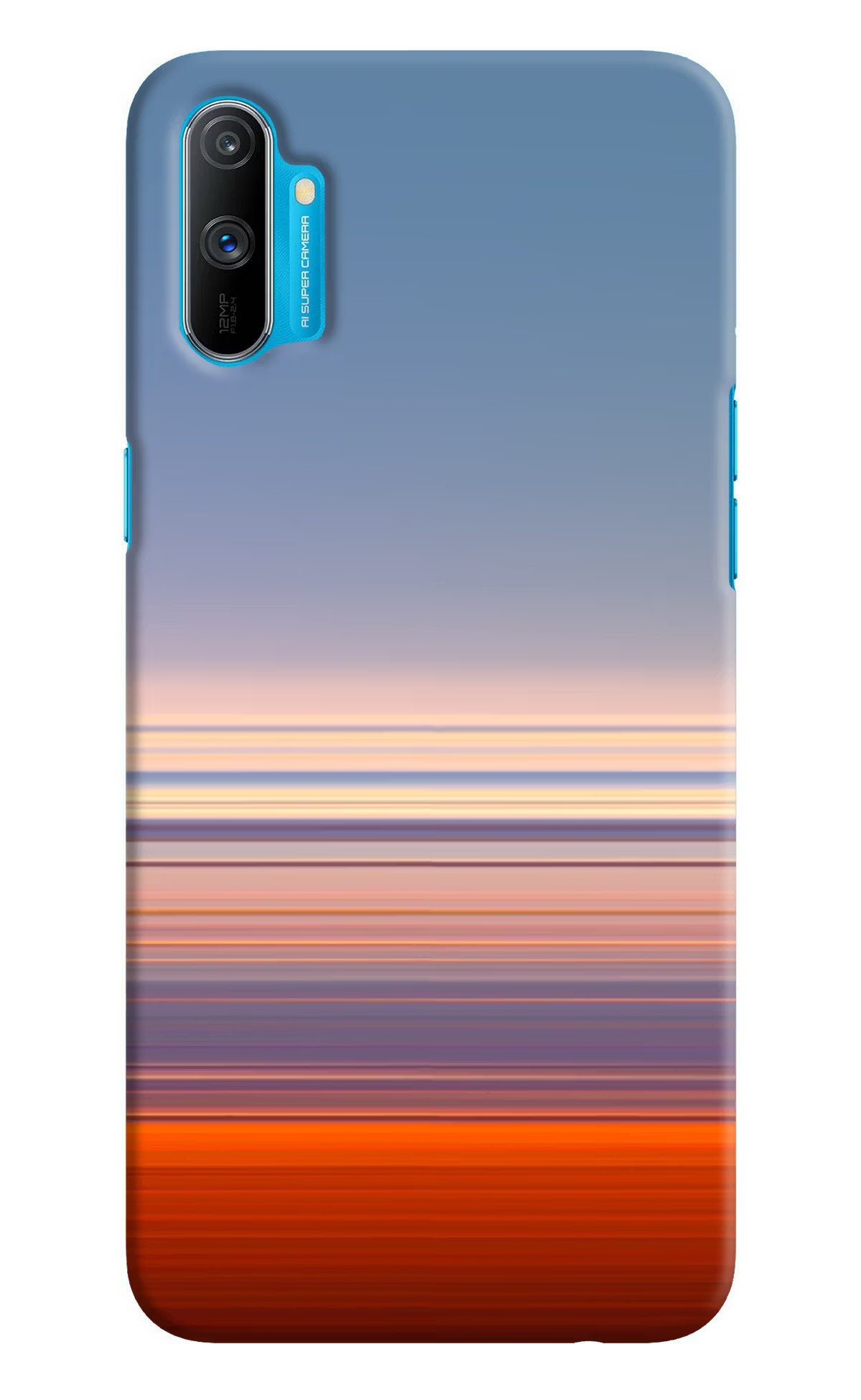 Morning Colors Realme C3 Hard Case Back Cover by Casekaro